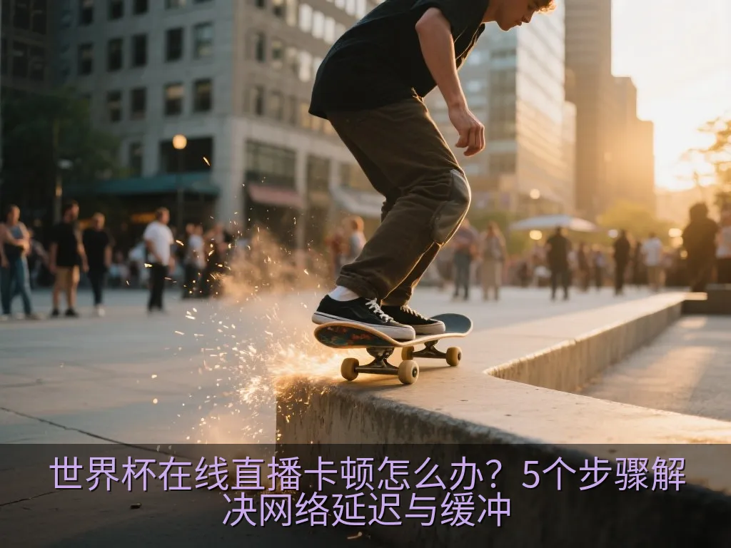 世界杯在线直播卡顿怎么办？5个步骤解决网络延迟与缓冲